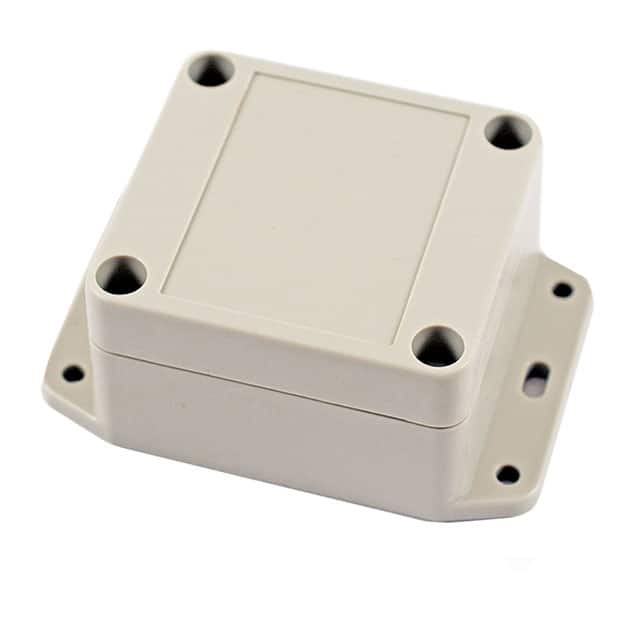RP1025BF BOX ABS GRAY 3.540"L X 2.440"W