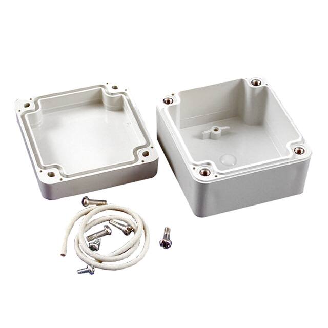 RP1020 BOX PLAS WHT 2.577"L X 2.380"W