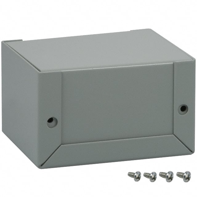 1411B BOX ALUM GRAY 2.770"L X 2.250"W