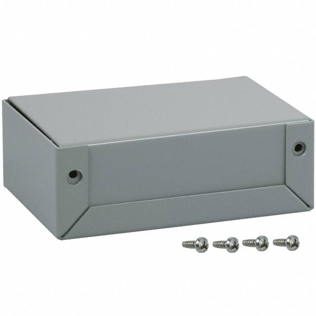 1411C BOX ALUM GRAY 3.240"L X 2.260"W