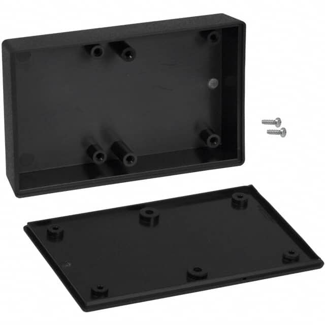 021I,BK BOX ABS BLACK 4.100"L X 2.600"W