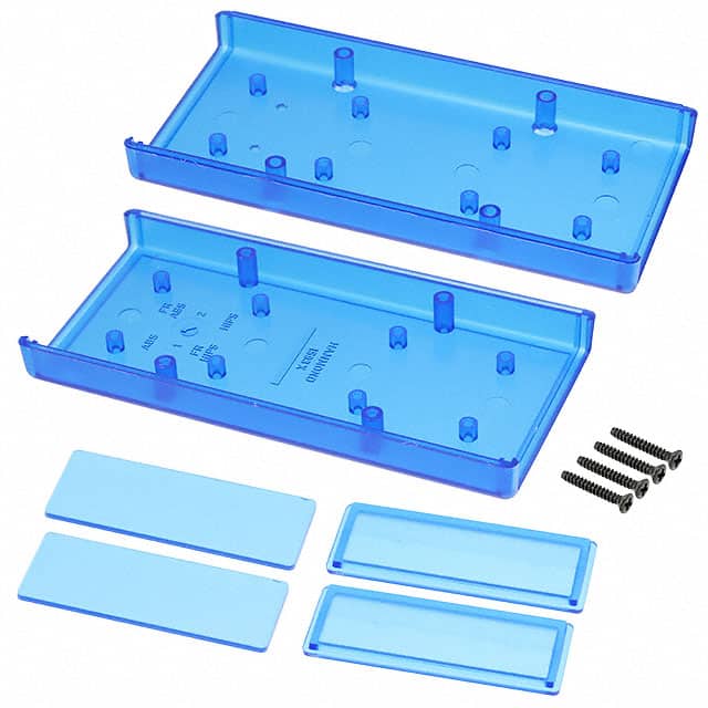 1593XTBU BOX ABS TRN BLUE 5.52"L X 2.61"W