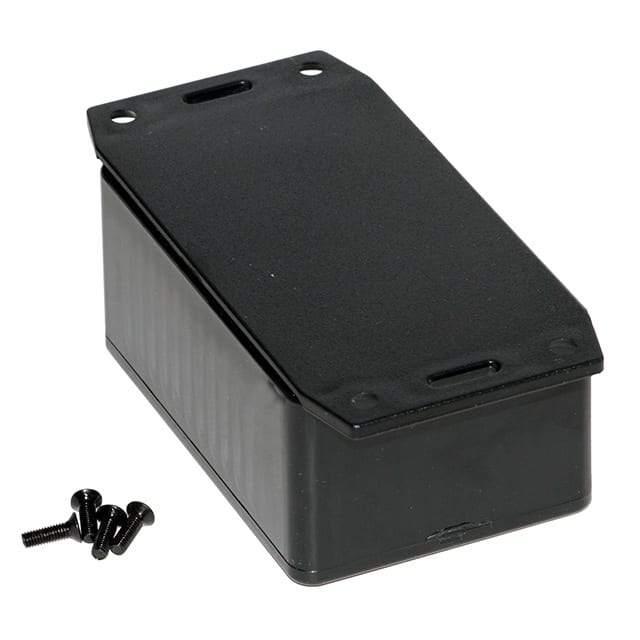 1591LF2BK BOX ABS BLACK 3.346"L X 2.205"W