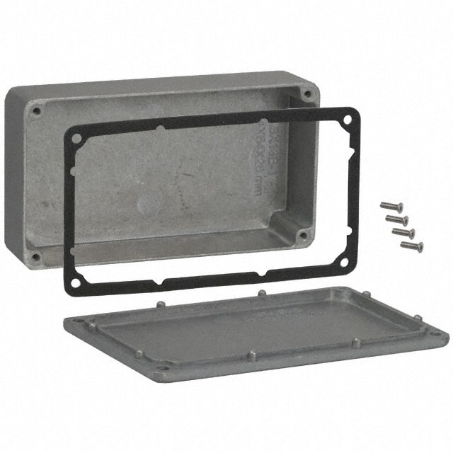 CN-5703 BOX ALUM NAT 4.512"L X 2.504"W