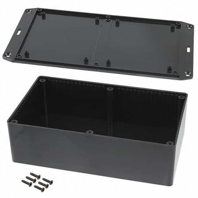 1591ESFLBK BOX PLAS BLK 7.480"L X 4.331"W