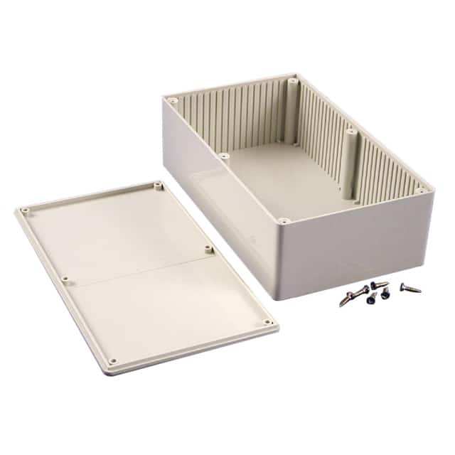 1591ESGY BOX PLAS GRAY 7.480"L X 4.331"W