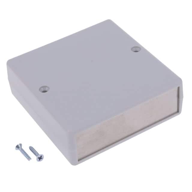 1593ARALGY BOX ABS GRAY 2.990"L X 2.910"W
