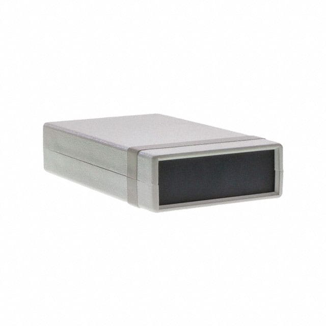 1598ASGYPBK BOX ABS BLK/GRAY 6.16"L X 3.68"W