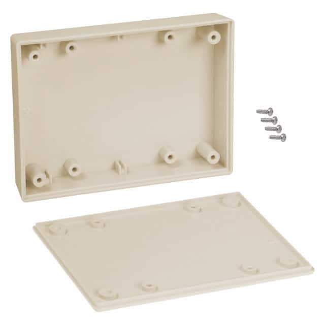 031I,AL BOX ABS ALMOND 4.380"L X 3.250"W