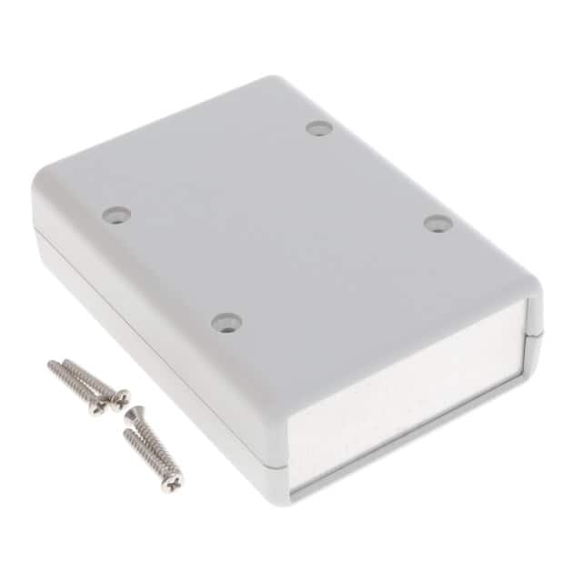 1593LALGY BOX ABS GRAY 3.630"L X 2.610"W