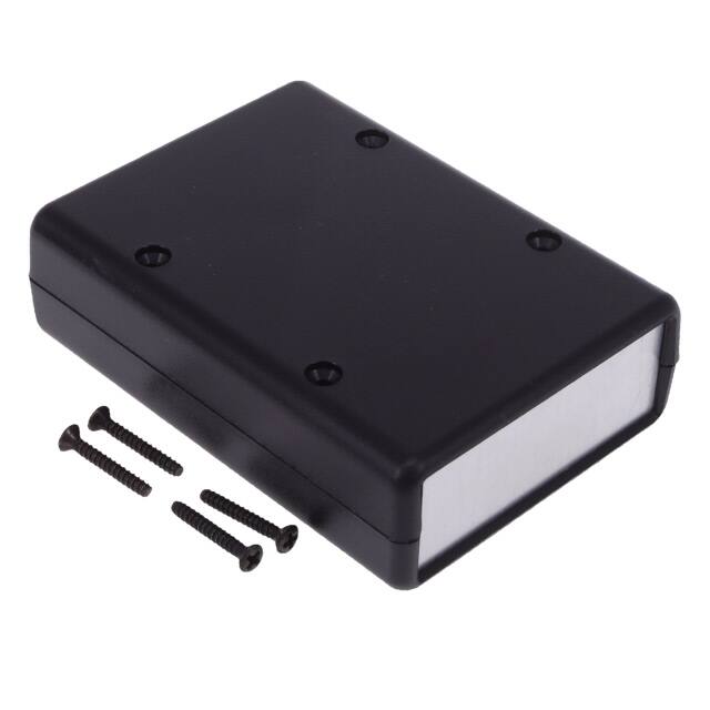 1593LALBK BOX ABS BLACK 3.630"L X 2.610"W