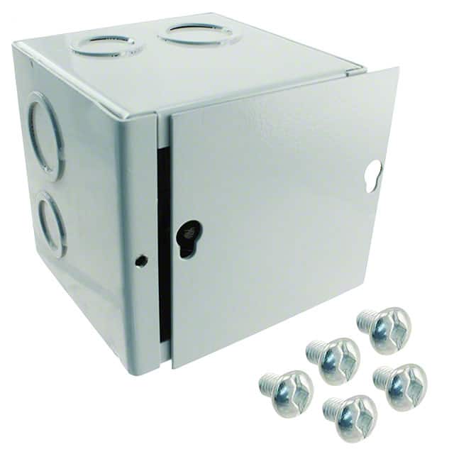 JB-3951-KO BOX STEEL GRAY 4"L X 4"W