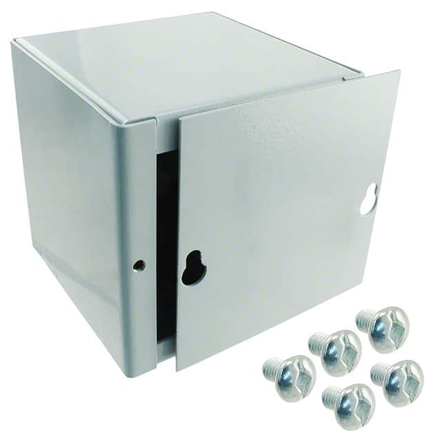 JB-3951 BOX STEEL GRAY 4"L X 4"W
