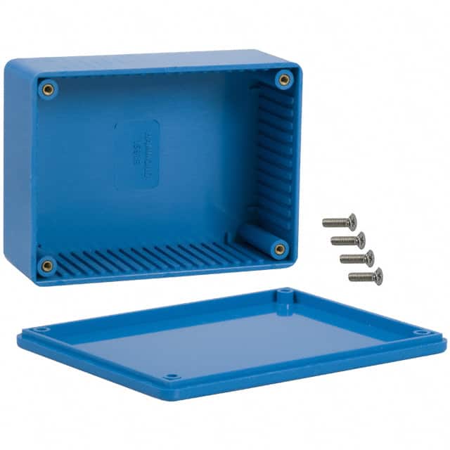 1591SBU BOX ABS BLUE 4.335"L X 3.236"W