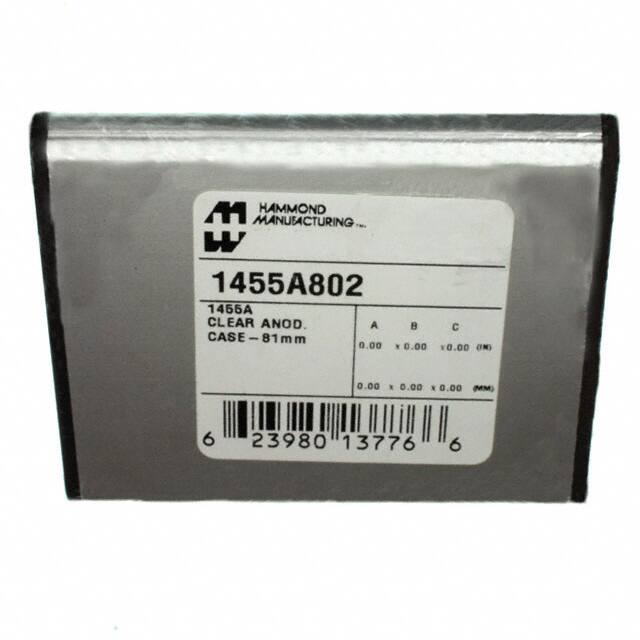 1455A802 BOX ALUM NAT 3.189"L X 2.756"W