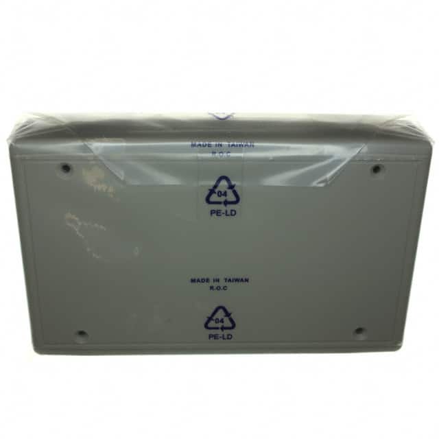 RH3165 BOX ABS GRAY 6.496"L X 4.016"W