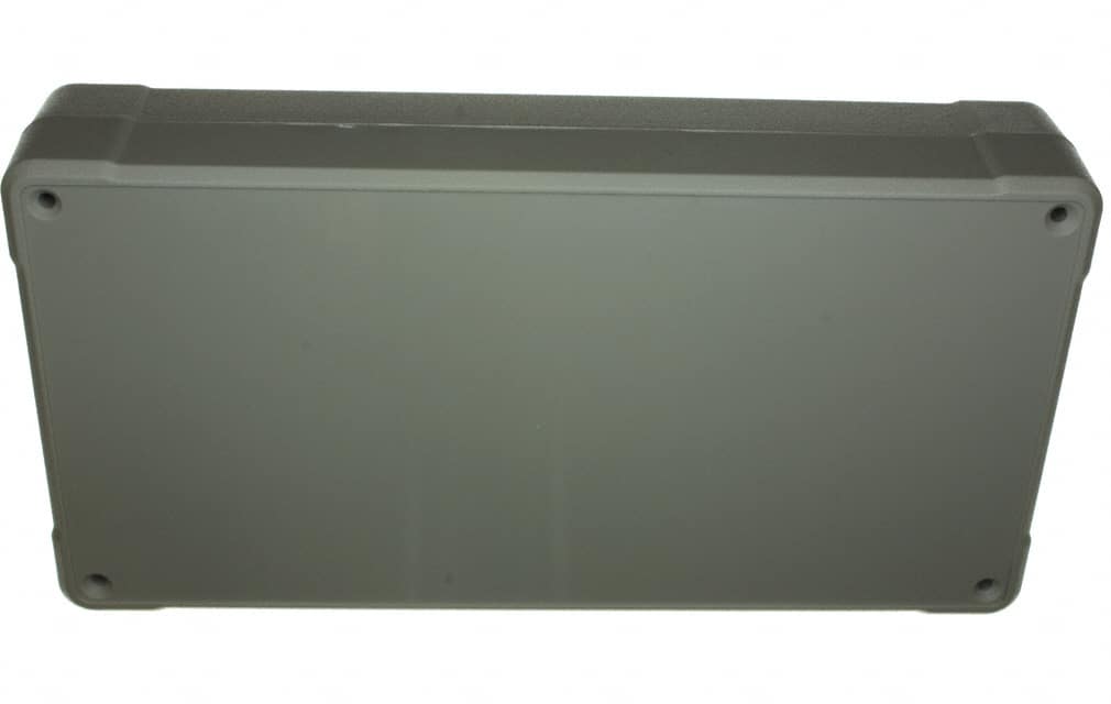 RL6065 BOX ABS GRAY 8.118"L X 4.218"W