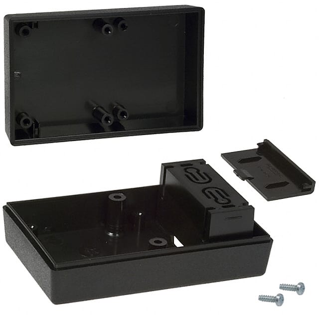 221,BK BOX ABS BLACK 4.100"L X 2.600"W