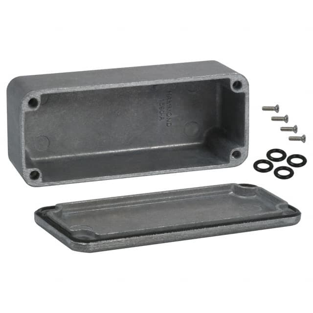 1590WA BOX ALUM UNPTD 3.642"L X 1.516"W