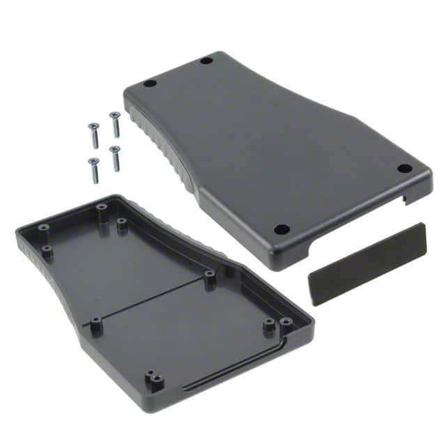 HH-3510-B BOX ABS BLACK 6.299"L X 3.701"W