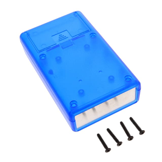 1593QALTBU BOX ABS TRN BLU 4.410"L X 2.62"W