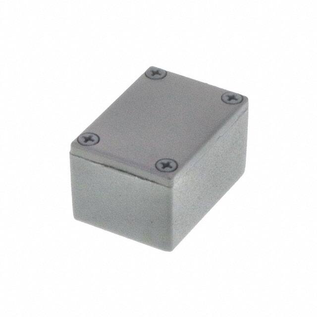 1590HGY BOX ALUM GRAY 2.067"L X 1.496"W