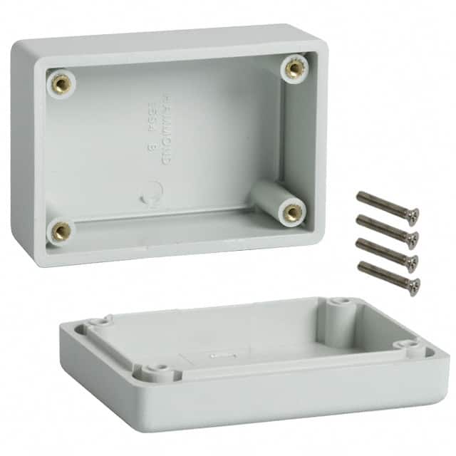 1594BGY BOX ABS GRAY 3.189"L X 2.205"W
