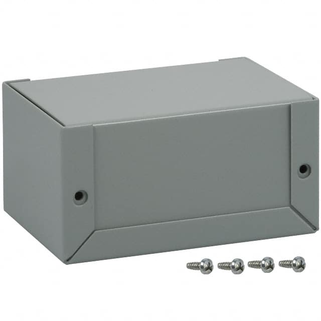 1411D BOX ALUM GRAY 3.240"L X 2.250"W