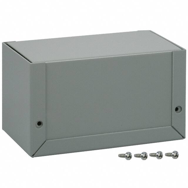 1411H BOX ALUM GRAY 4"L X 2.250"W