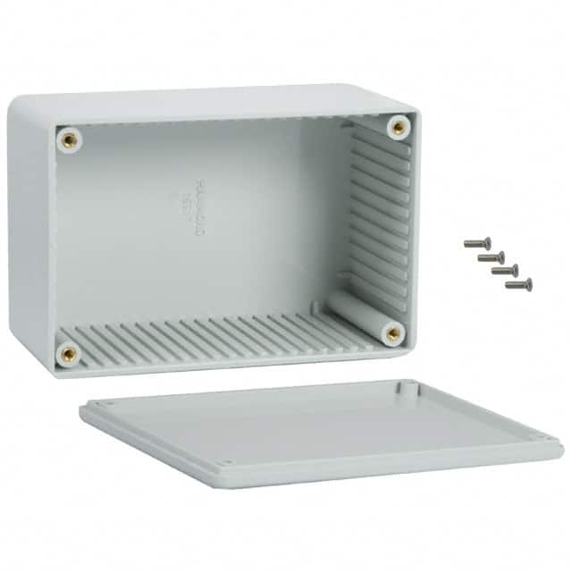 1591TGY BOX ABS GRAY 4.724"L X 3.157"W