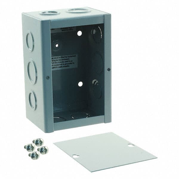 JB-3952-KO BOX STEEL GRAY 3"L X 4"W