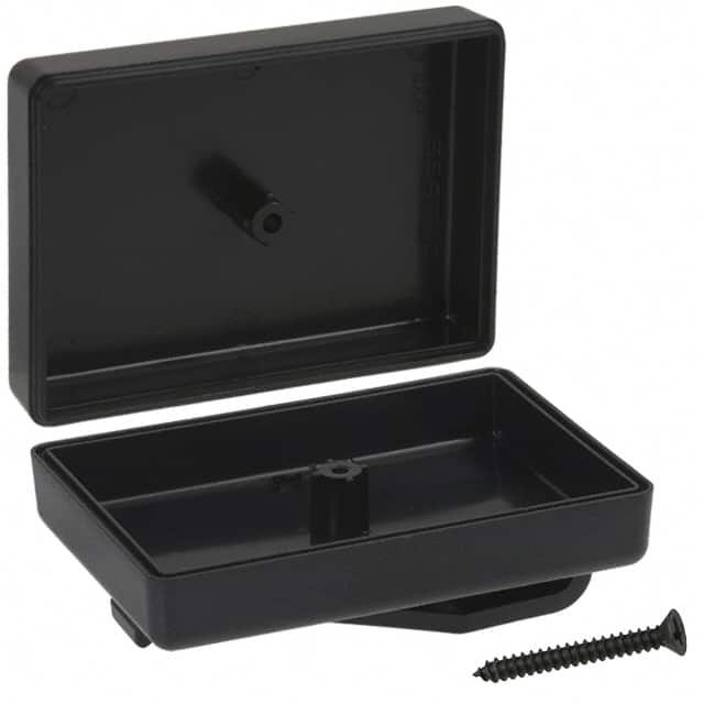 C6PC,BK BOX ABS BLACK 2.260"L X 1.610"W