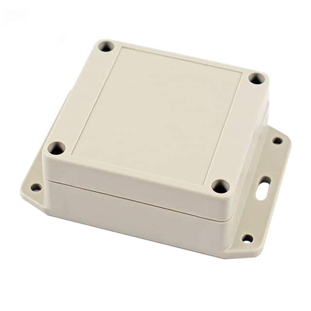 RP1055BF BOX ABS GRAY 4.530"L X 3.260"W