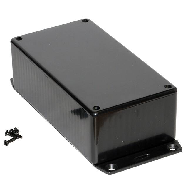 1591DF2SBK BOX PLAS BLK 5.891"L X 3.150"W