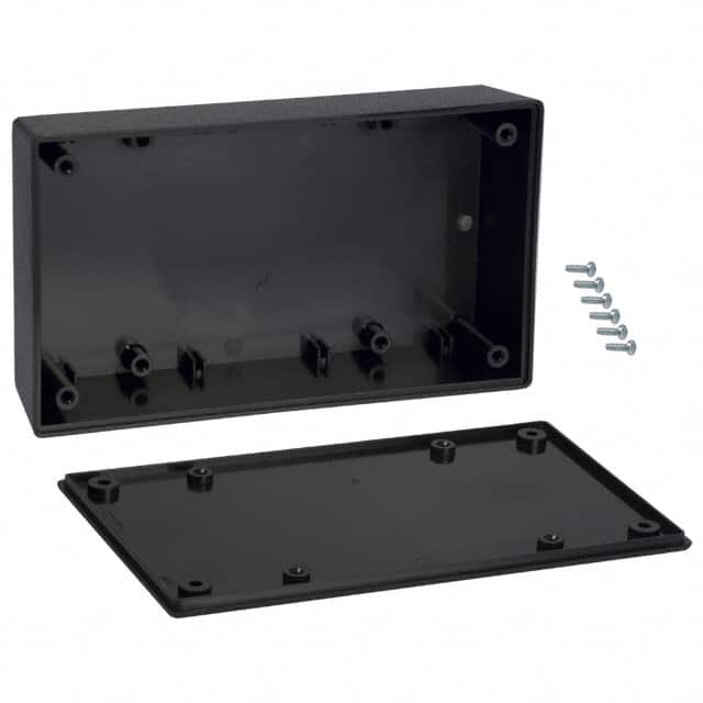 052,BK BOX ABS BLACK 5.620"L X 3.250"W