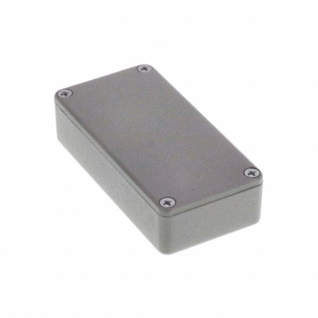 1590GGY BOX ALUM GRAY 3.937"L X 1.969"W