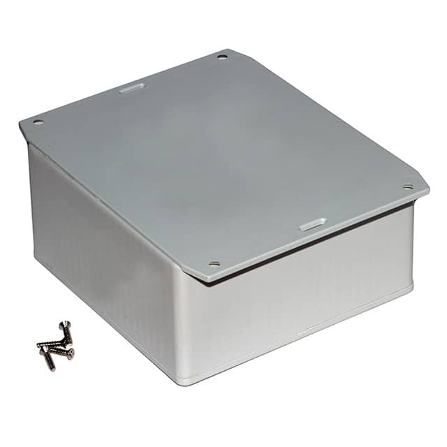 1591UF2SGY BOX PLAS GRAY 4.707"L X 4.724"W