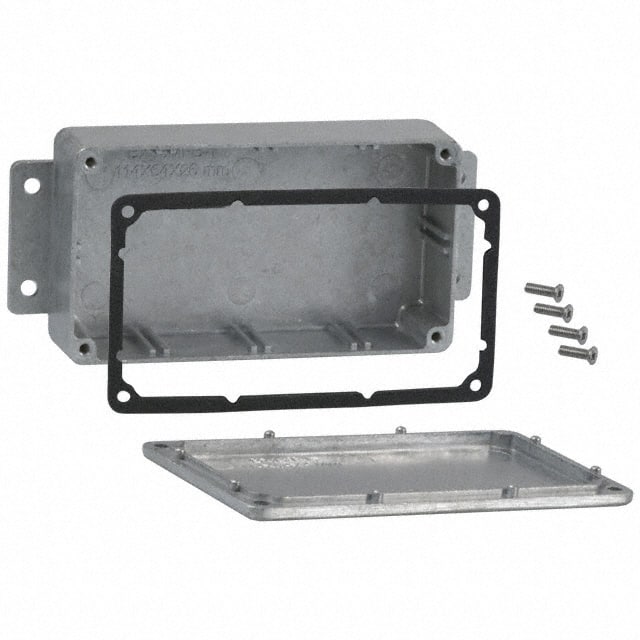 CN-6703 BOX ALUM NAT 4.512"L X 2.504"W