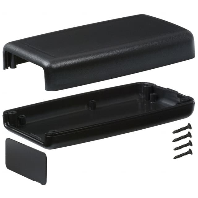 H67,BK BOX ABS BLACK 4.940"L X 2.750"W
