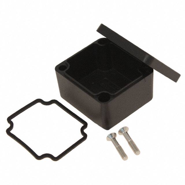 1550Z101BK BOX ALUM BLACK 1.976"L X 1.780"W