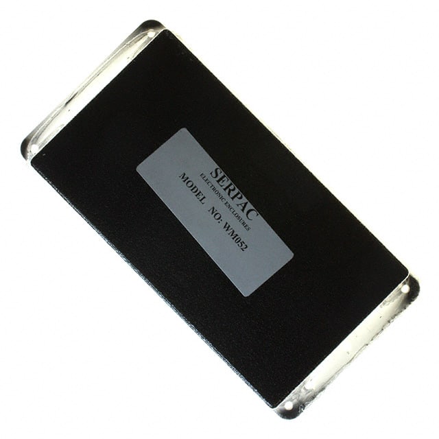 WM052,BK BOX ABS BLACK 5.620"L X 3.250"W