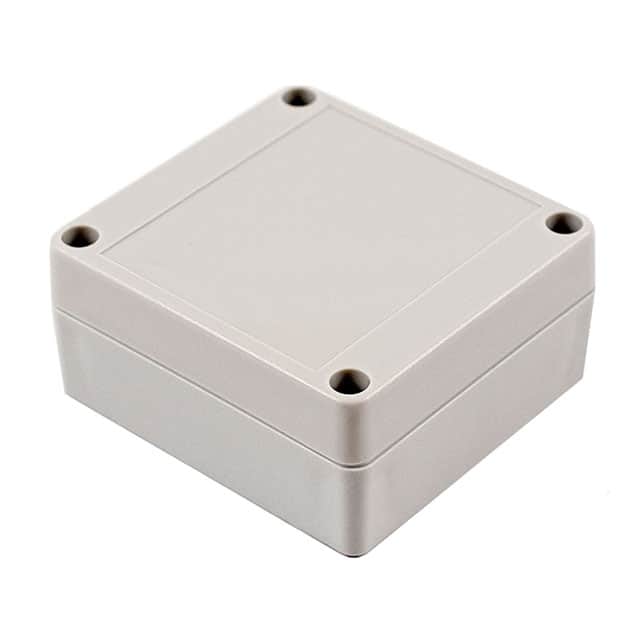 RP1050 BOX PLAS WHT 3.410"L X 3.210"W