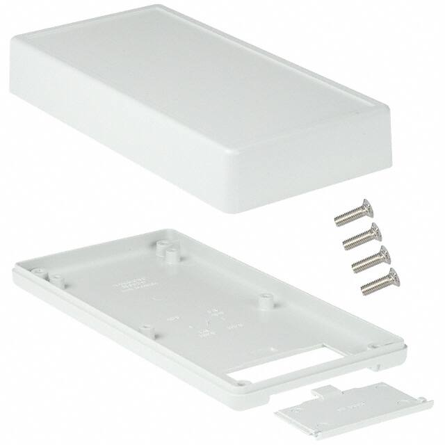 1599EGYBAT BOX ABS GRAY 6.693"L X 3.366"W