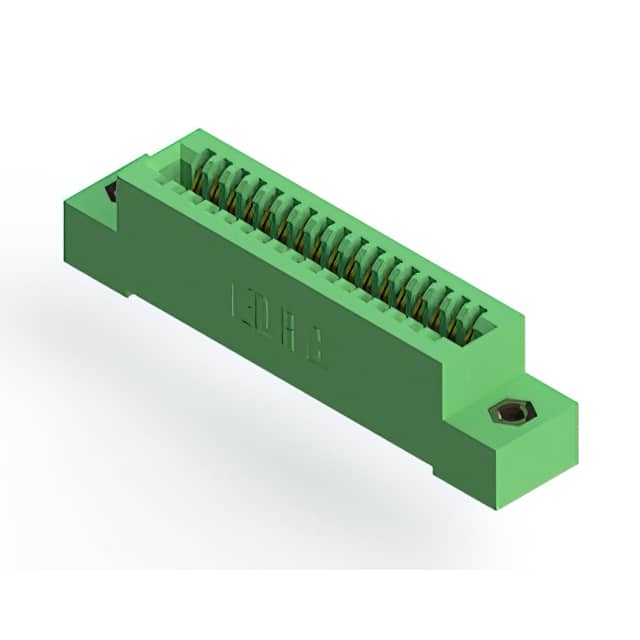 325-017-520-107 CONN EDGE SINGLE FML 17POS 0.100