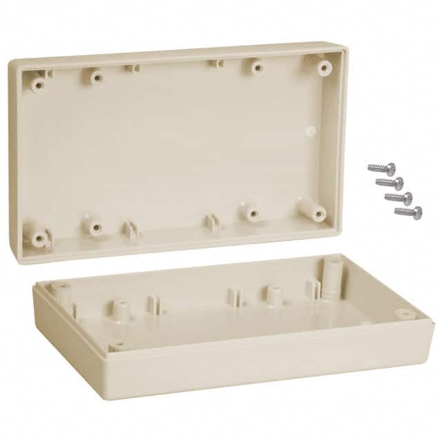 151,AL BOX ABS ALMOND 5.620"L X 3.250"W