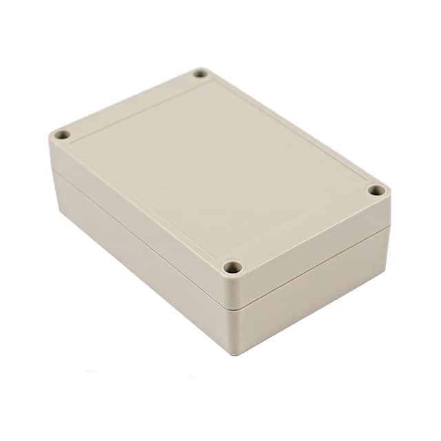 RP1125 BOX ABS GRAY 4.940"L X 3.370"W