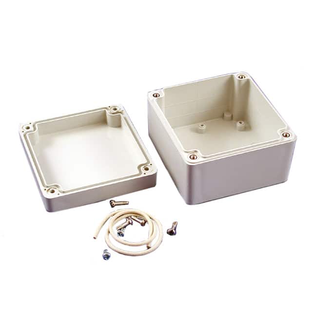 RP1060 BOX PLAS WHT 3.168"L X 3.366"W