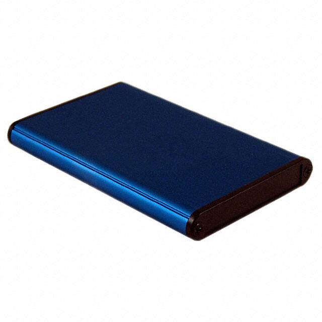 1455A1002BU BOX ALUM BLUE 3.976"L X 2.756"W