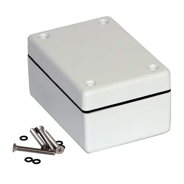 1594EWGY BOX ABS GRAY 6.575"L X 4.213"W