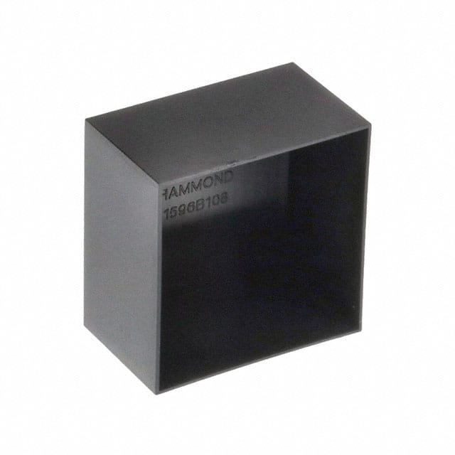 1596B108-10 BOX ABS BLK 1.969"LX1.969"W 1=10